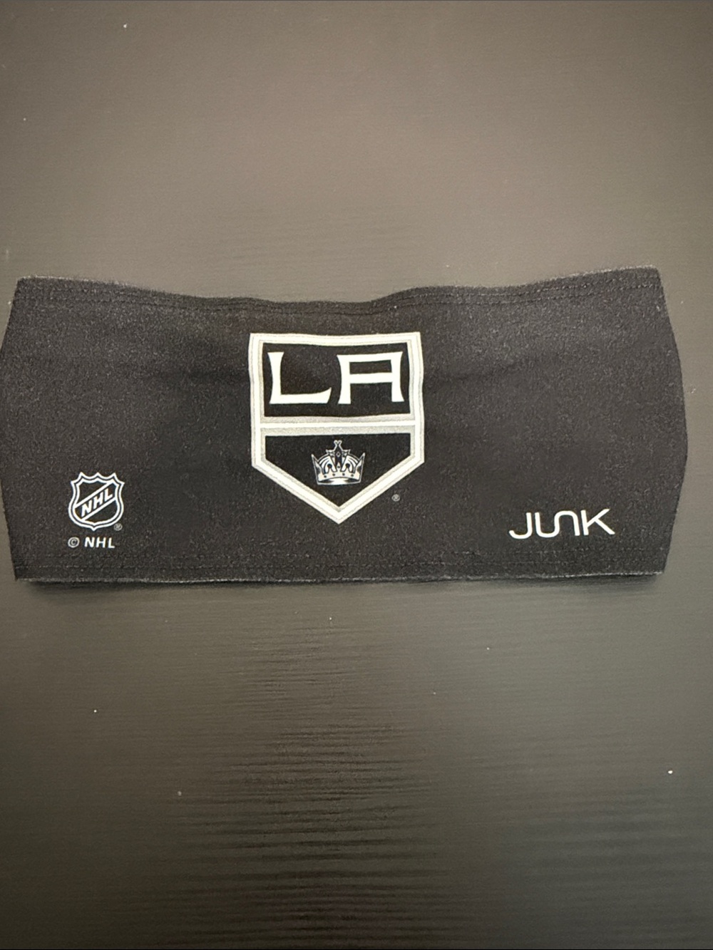LA Kings Black Athletic Headband by JUNK